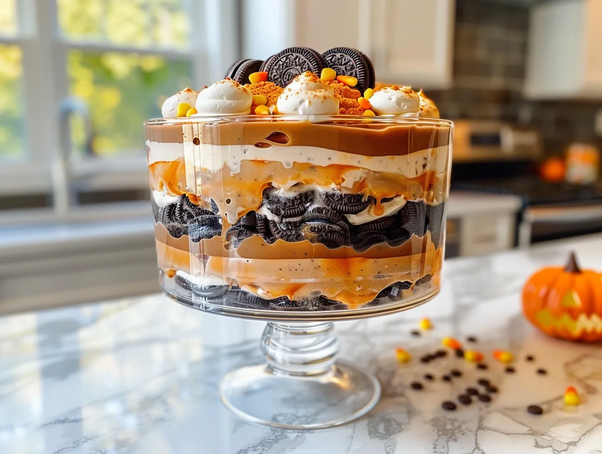 Halloween Oreo Dirt Cake Showcase
