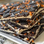 Mouthwatering Halloween Oreo Bark