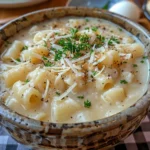 A Comforting Bowl of Creamy Pasta Soup
