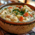 A Delicious Bowl of Chicken Pot Pie Soup
