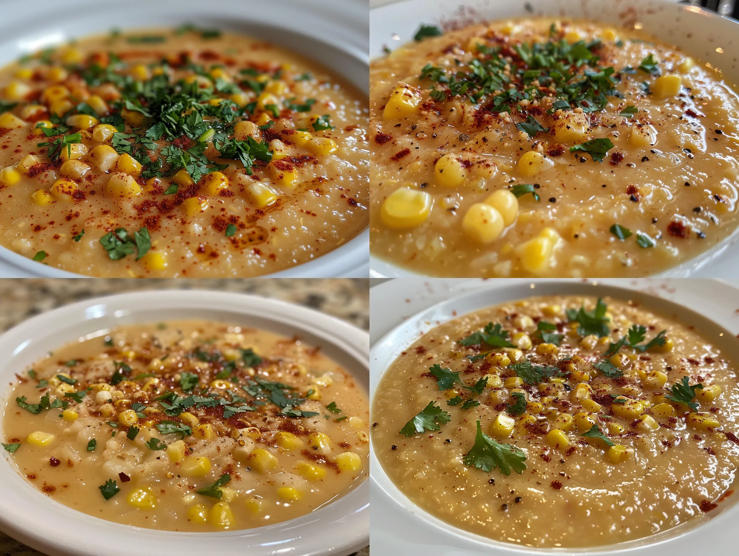 A steaming bowl of Mexican Street Corn Soup
