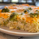 Broccoli Cheese Rice Casserole Perfection
