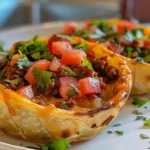 Delicious Ghost Mini Taco Pies Appetizer