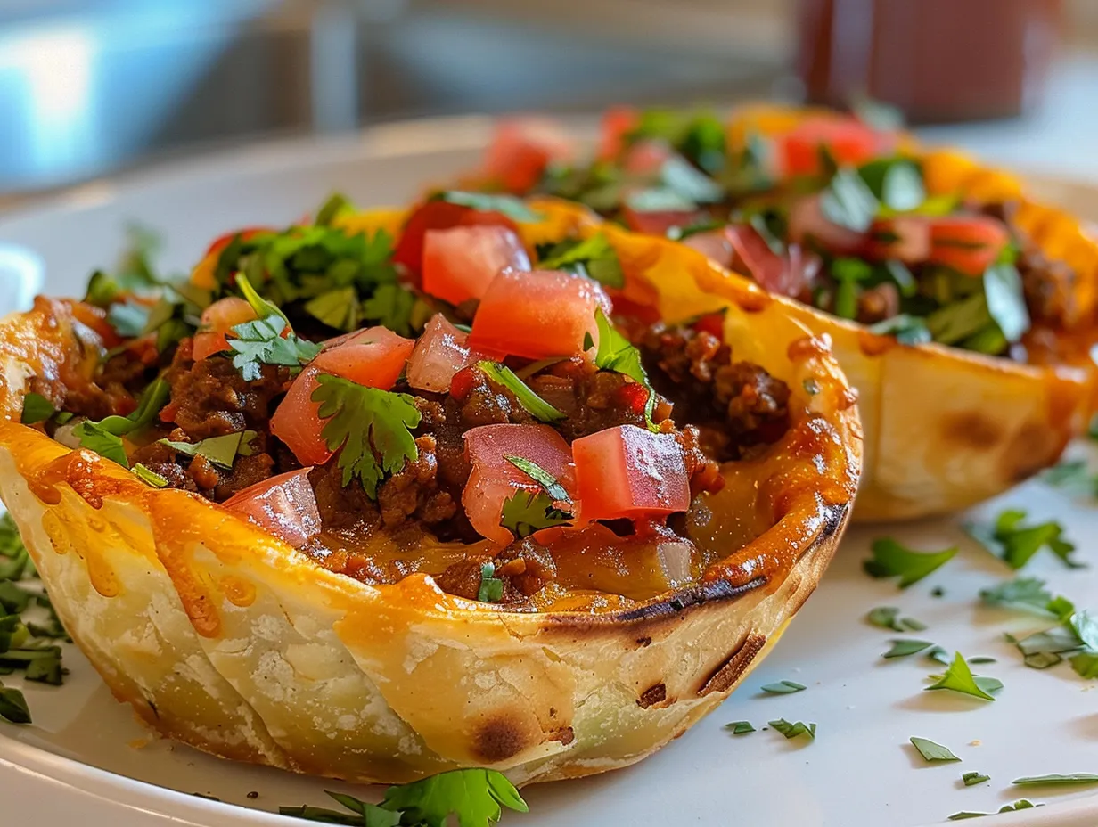 Delicious Ghost Mini Taco Pies Appetizer