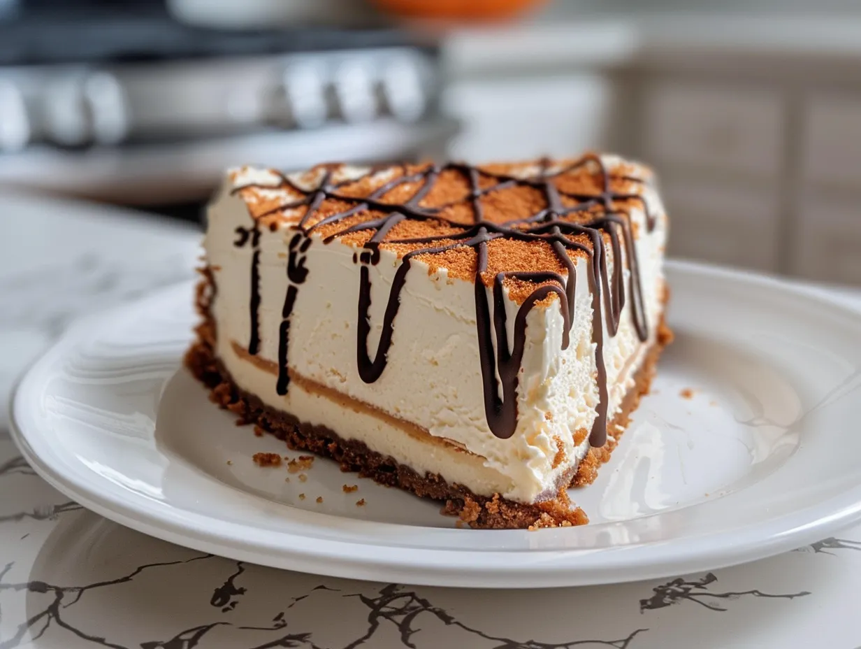 Delicious No Bake Halloween Cheesecake