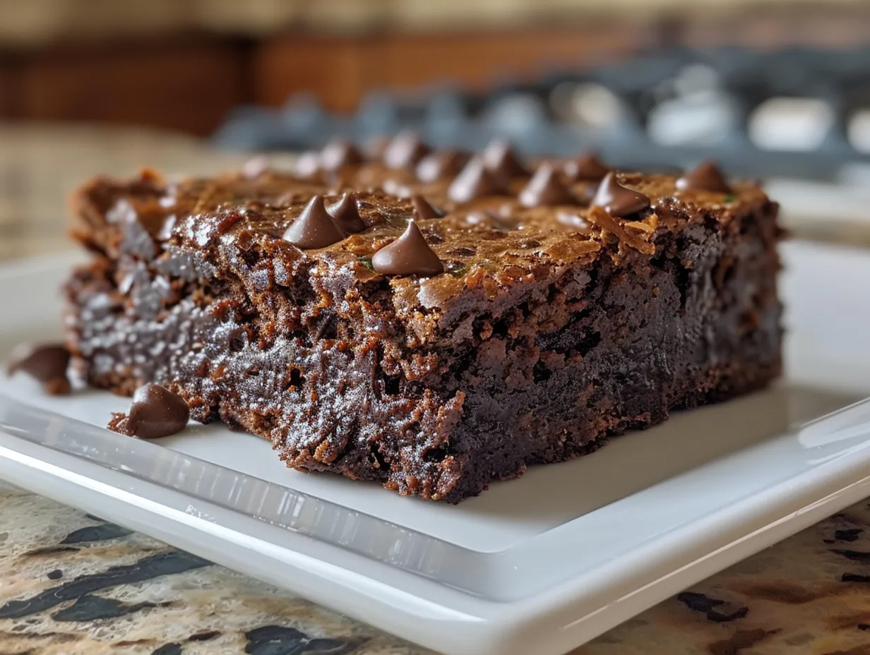 Delicious Zucchini Brownies