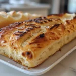 Freshly Baked No-Knead Panini Bread