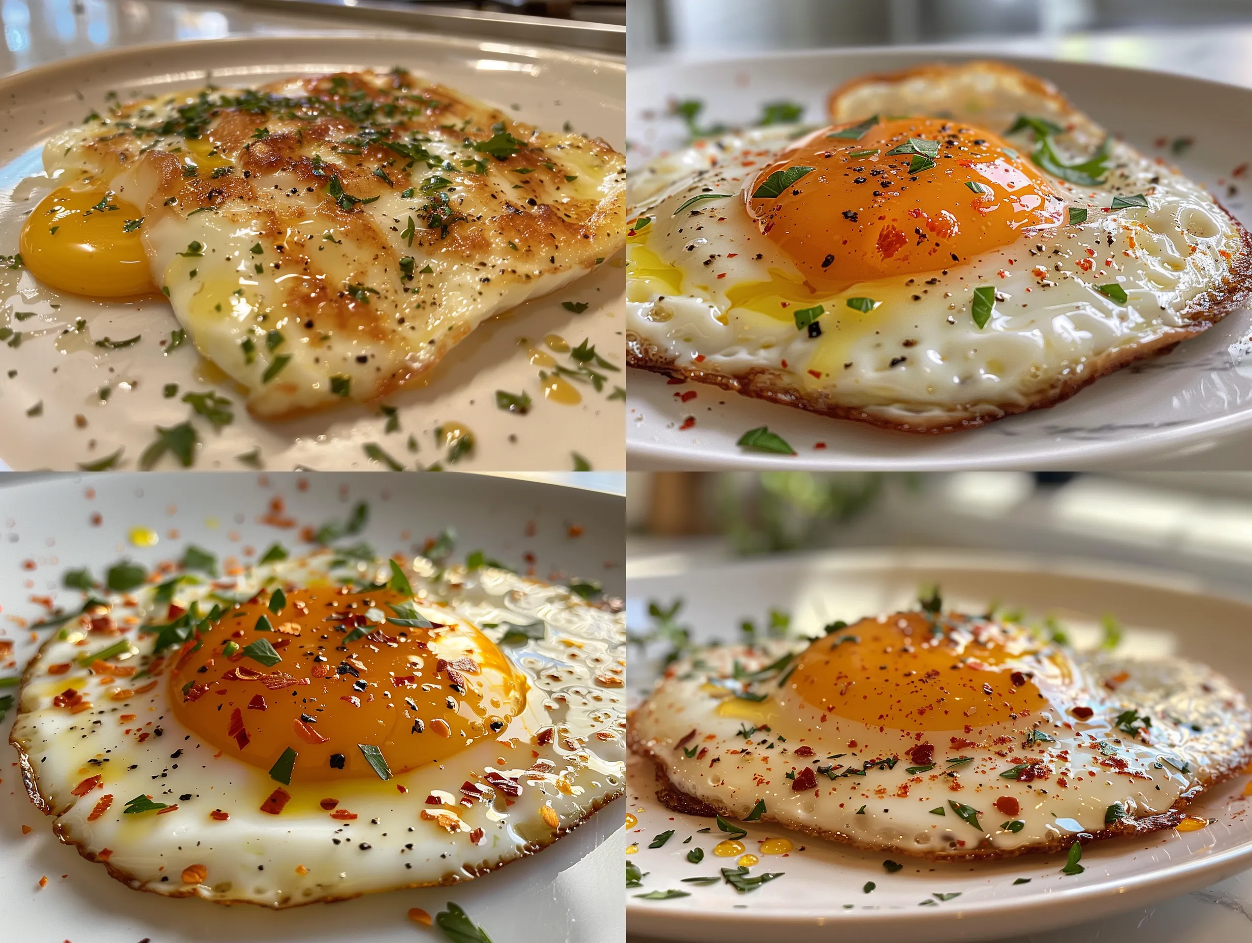Hot Honey Mozzarella Eggs Appetizer