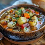 Roasted Vegetable Soup Bowl