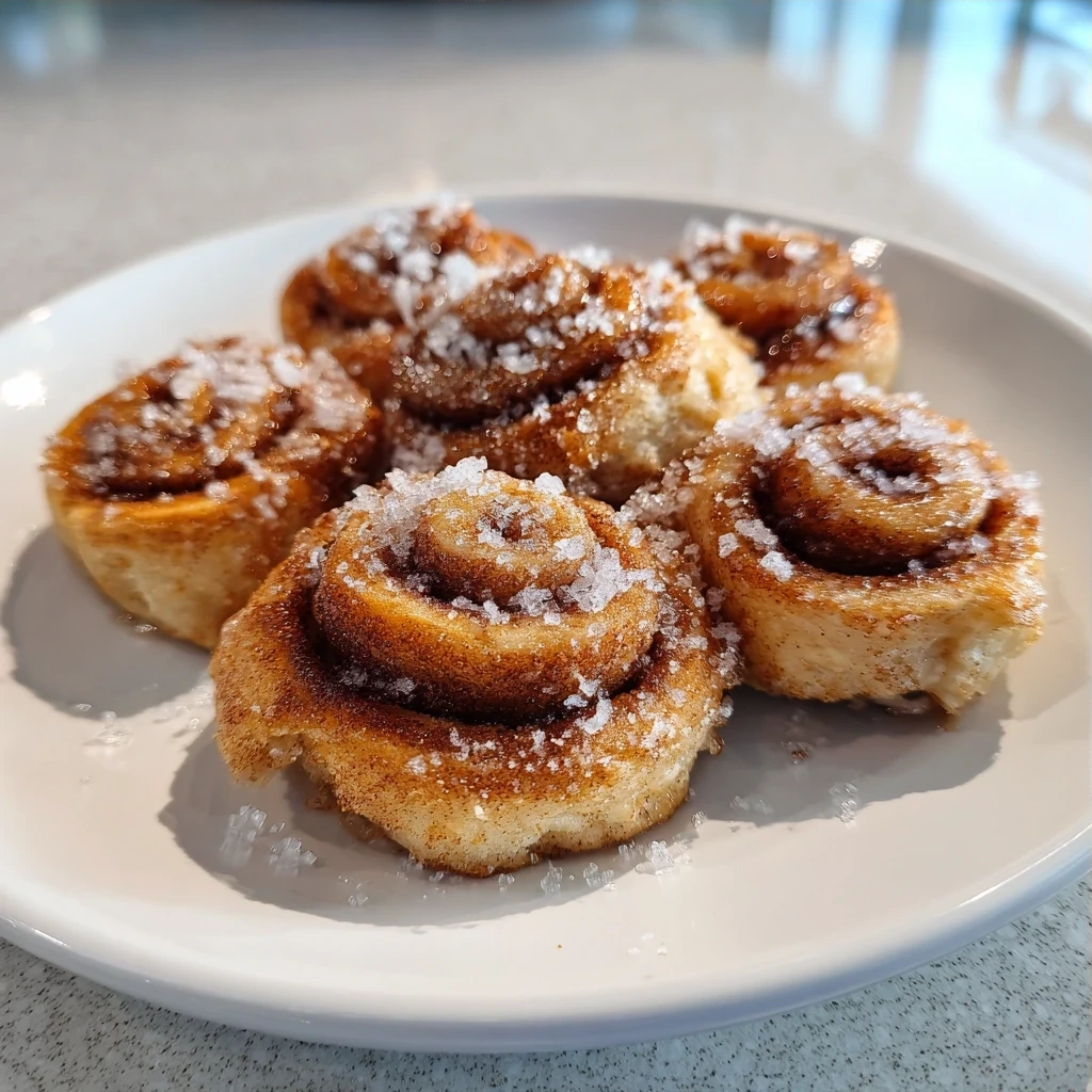 Finished Cinnamon Roll Cookies