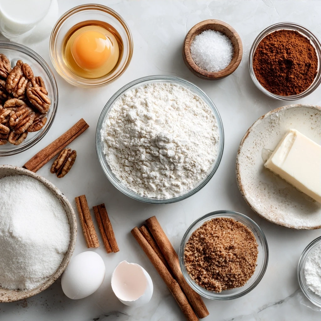 Ingredients for Cinnamon Roll Cookies