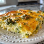 Classic Broccoli Cheese Casserole