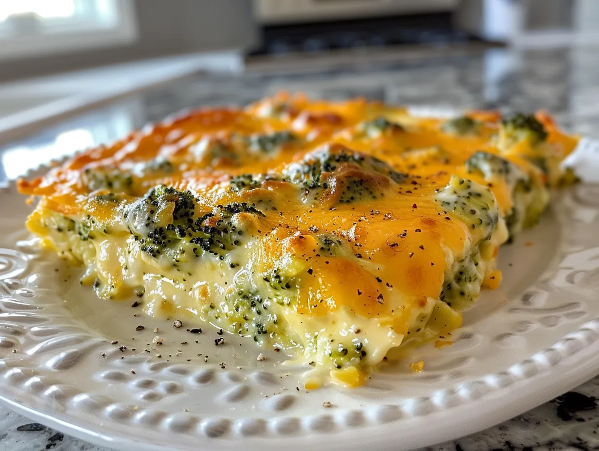 Classic Broccoli Cheese Casserole