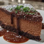 Decadent Chocolate Mousse Cake