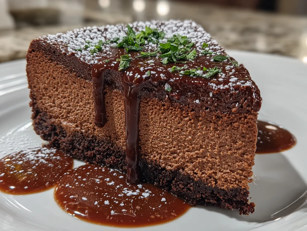 Decadent Chocolate Mousse Cake