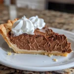 Decadent Slice of French Silk Pie