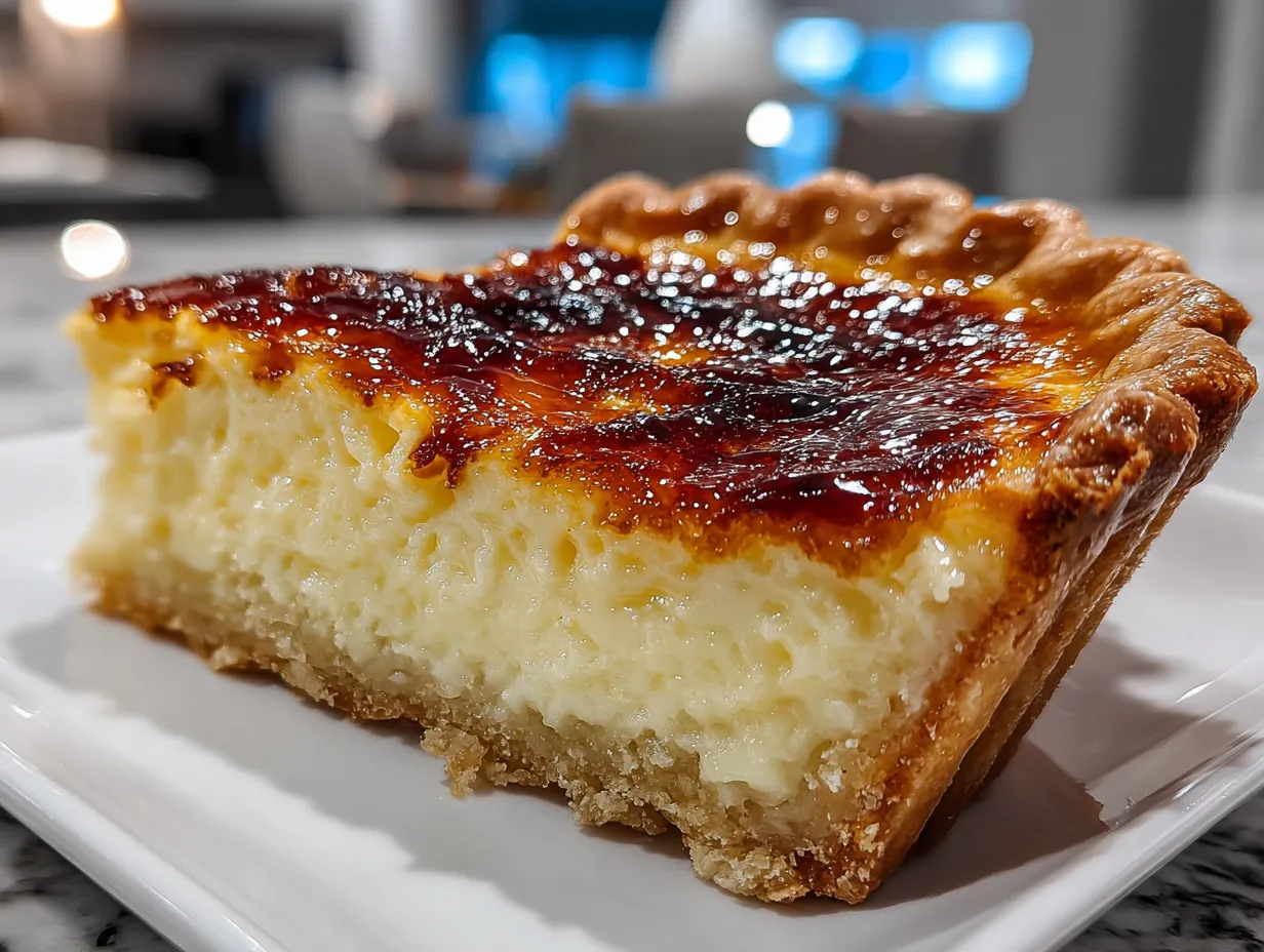 Delicious Creme Brulee Pie
