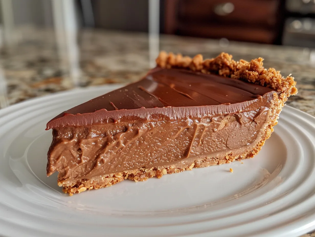 Delicious No-Bake Chocolate Peanut Butter Pie