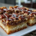 Delicious Southern Pecan Pie Bars on Display