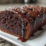 Double Chocolate Banana Bread Fresh Out of the Oven