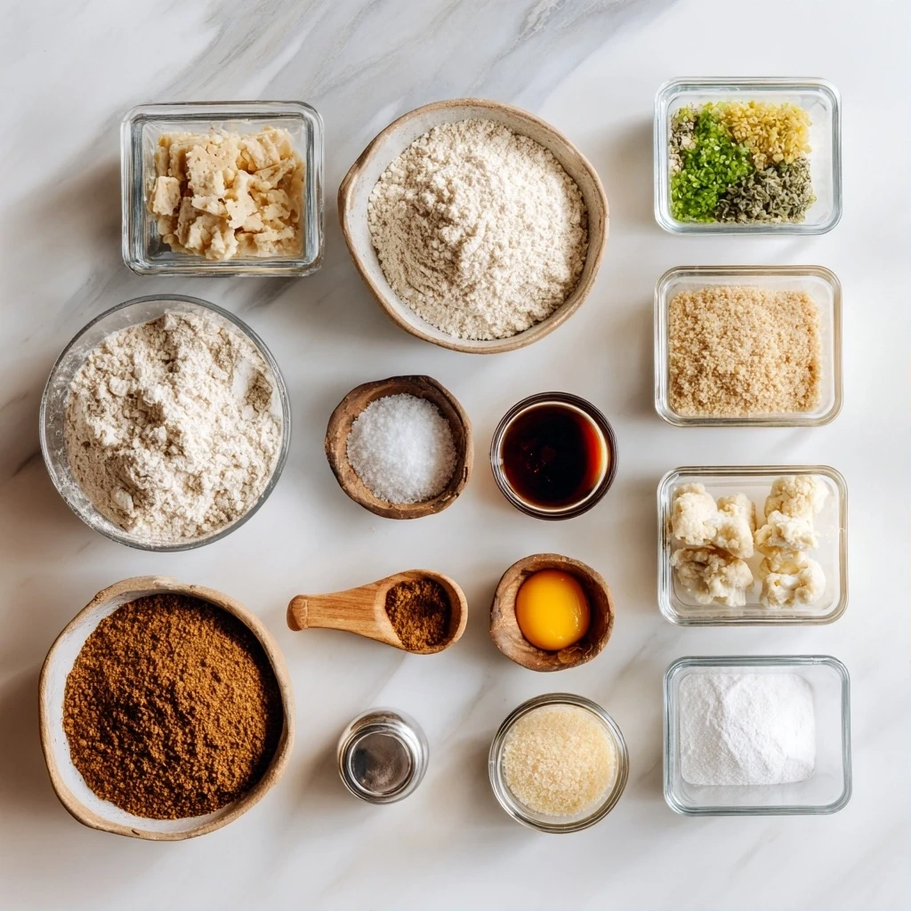Fresh ingredients including pecans, butter, and coconut for making Kentucky Sawdust Pie