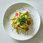 Freshly Made Avocado Pasta Salad