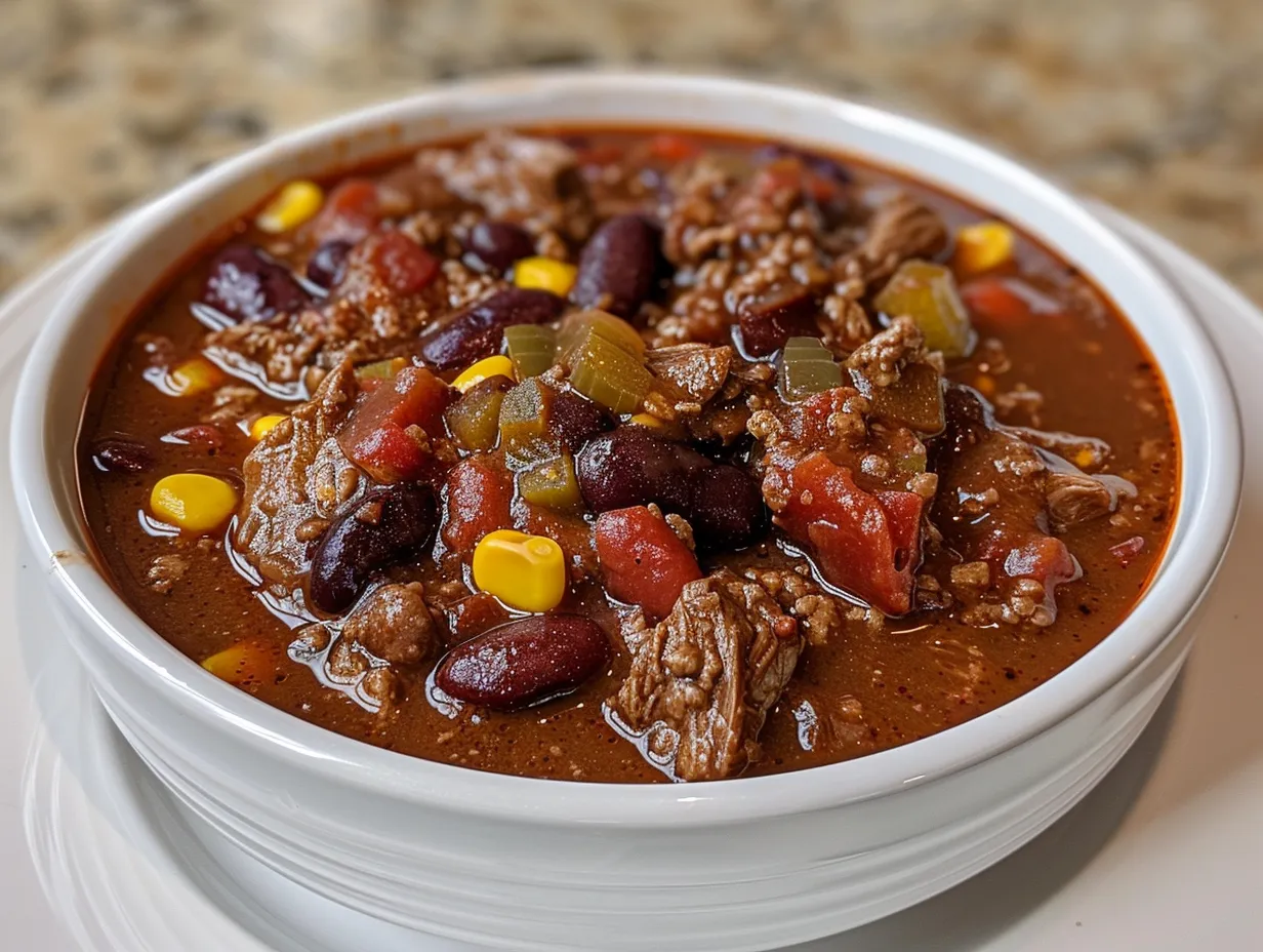 Homemade Crockpot Prime Rib Chili