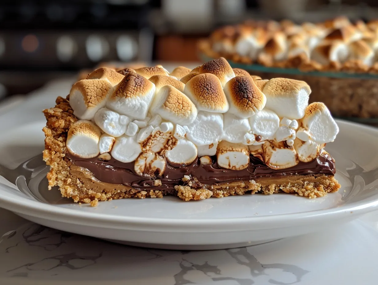 Irresistible Smores Pie