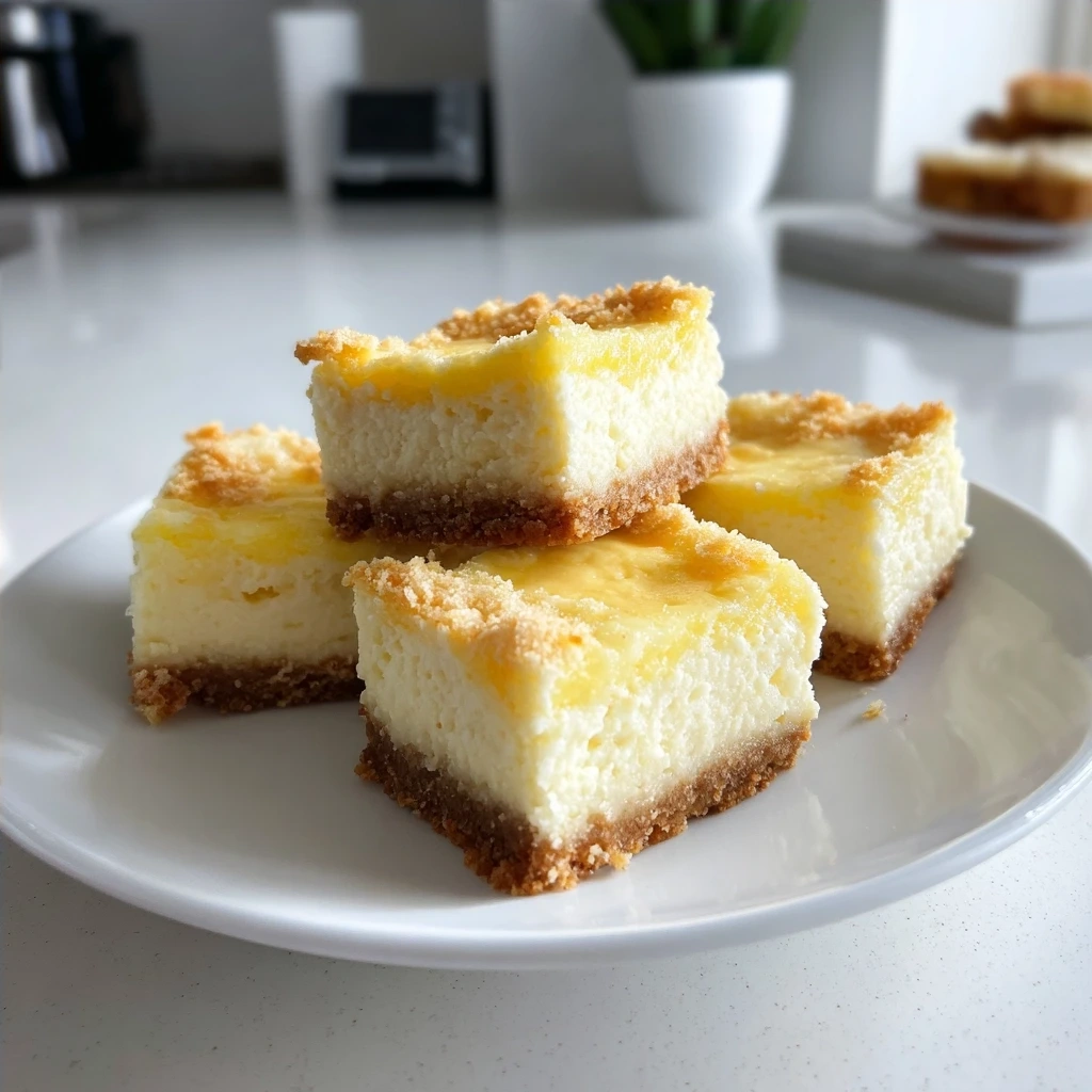 Final Lemon Marbled Cheesecake Bars