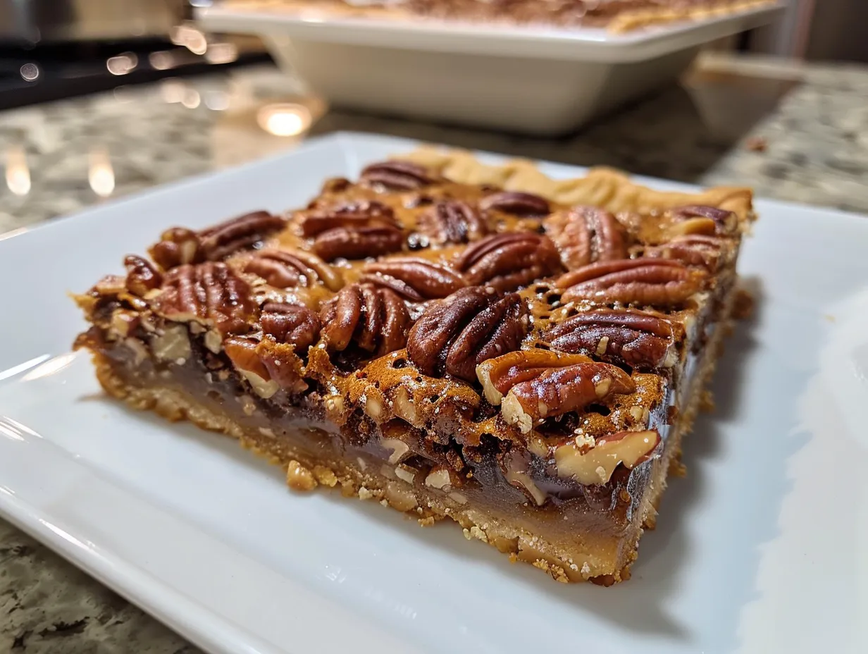 Pecan Pie Bars - Sweet & Nutty Dessert