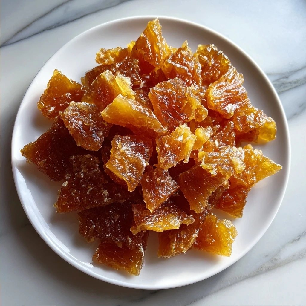 Finished Pineapple Cowboy Candy in a jar