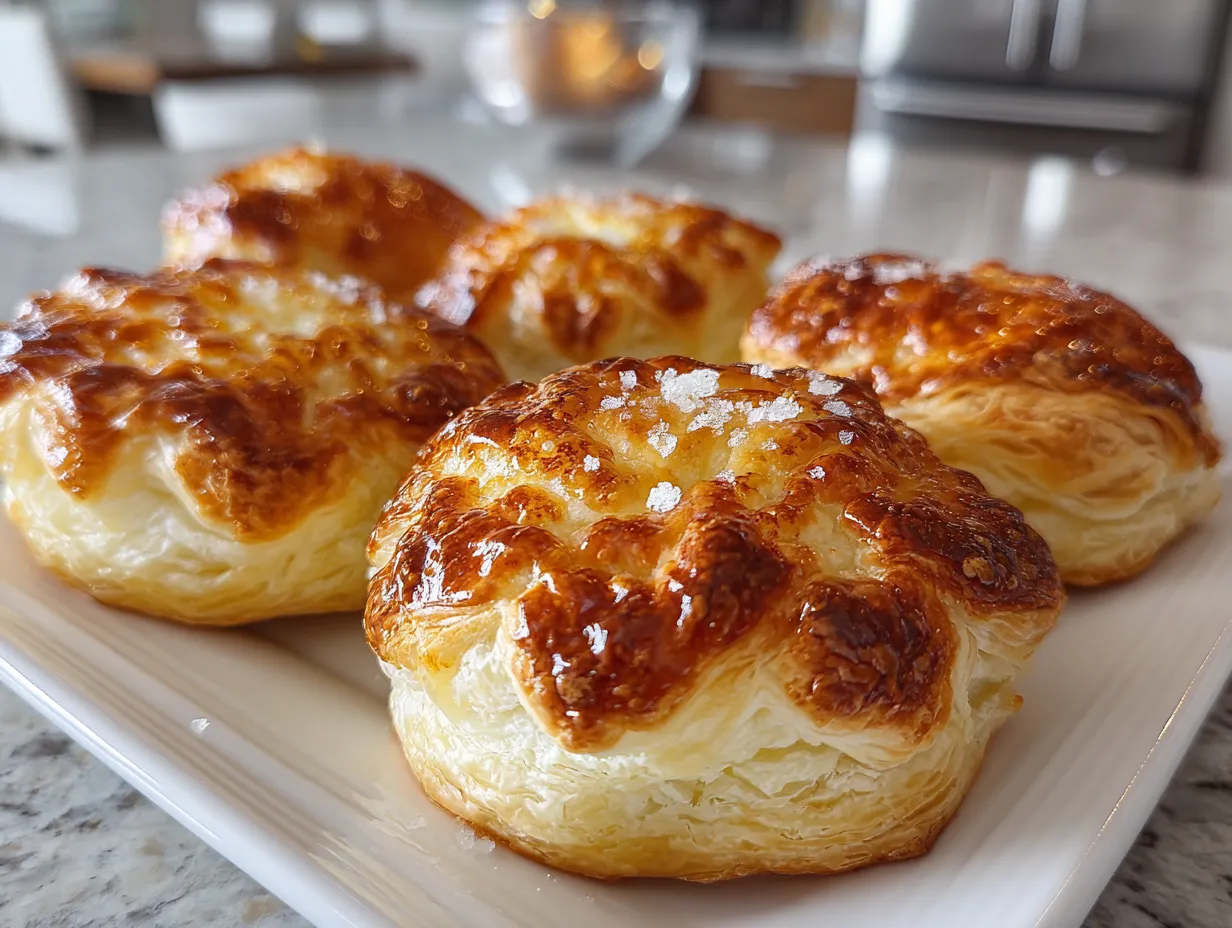 Puff Pastry Brie Bites Platter