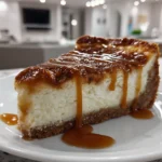 Salted Caramel Apple Pie Cheesecake Display
