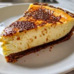 Vanilla Bean Brown Butter Cheesecake Slice