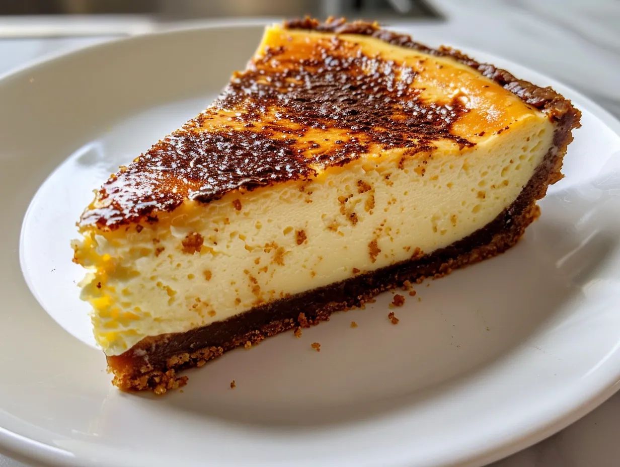 Vanilla Bean Brown Butter Cheesecake Slice