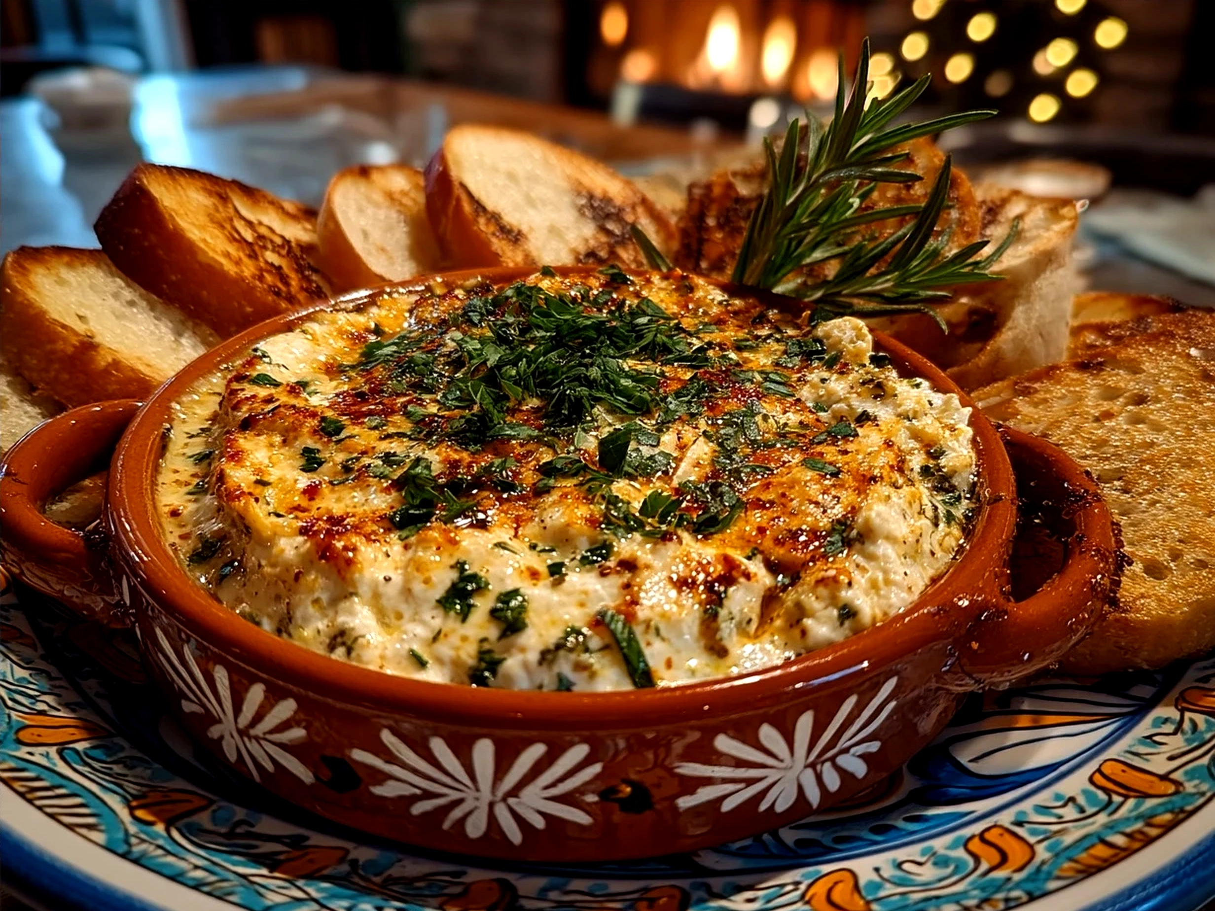 Serving bowl with Buckeye Dip surrounded by pretzels and graham crackers ready for dipping