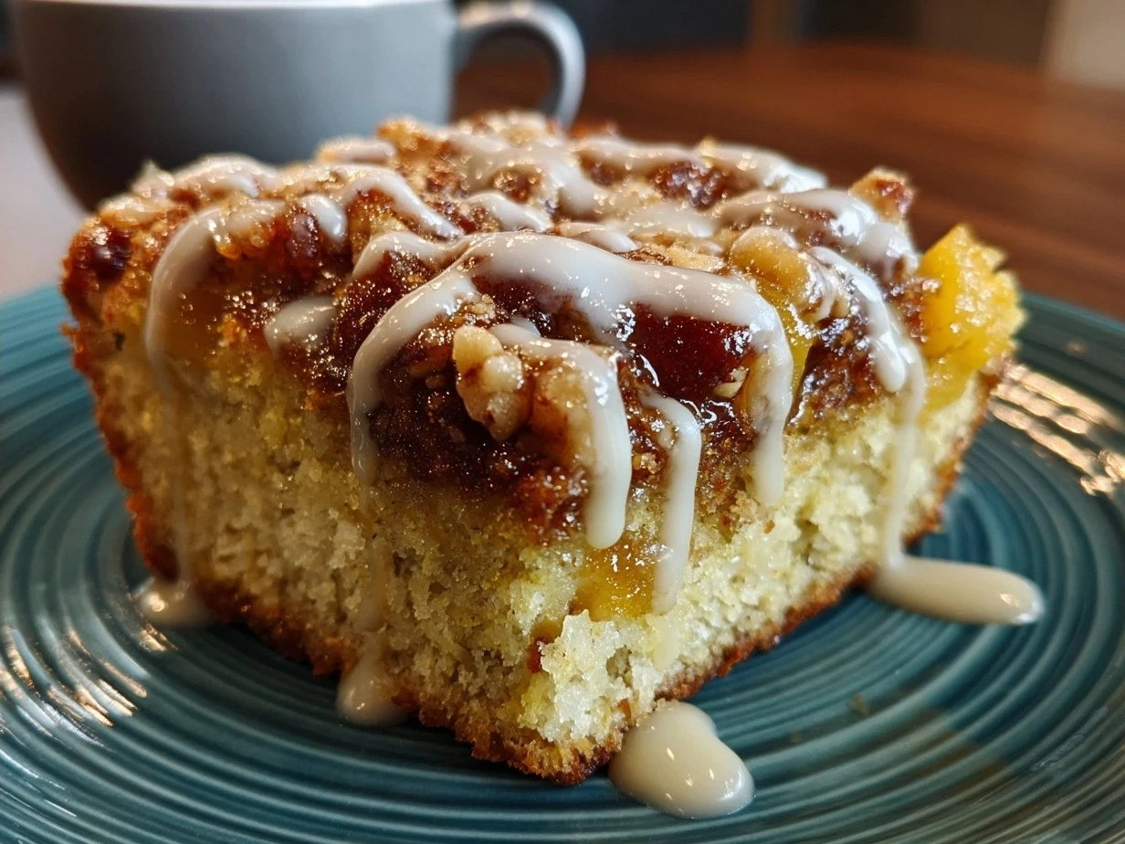 Served Butternut Squash-Apple Coffee Cake