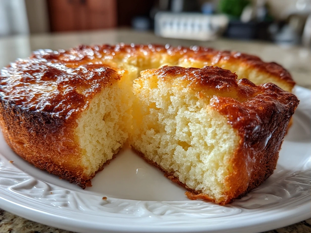 Close-up of French Butter Cake