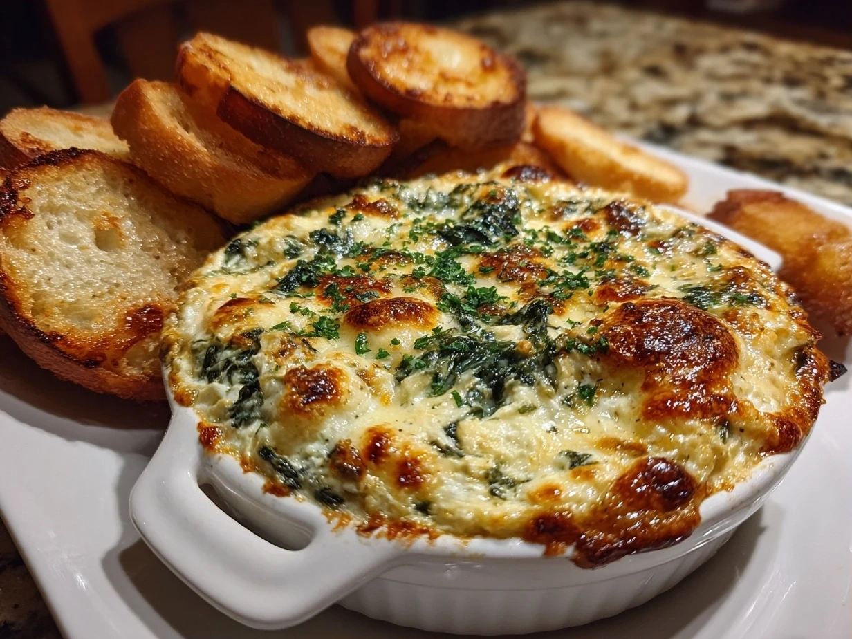 Comforting Jalapeño Spinach Artichoke Dip