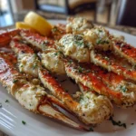 Delicious Oven Baked Snow Crab Legs