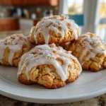Plate of freshly baked Easy Cool Whip Cookies