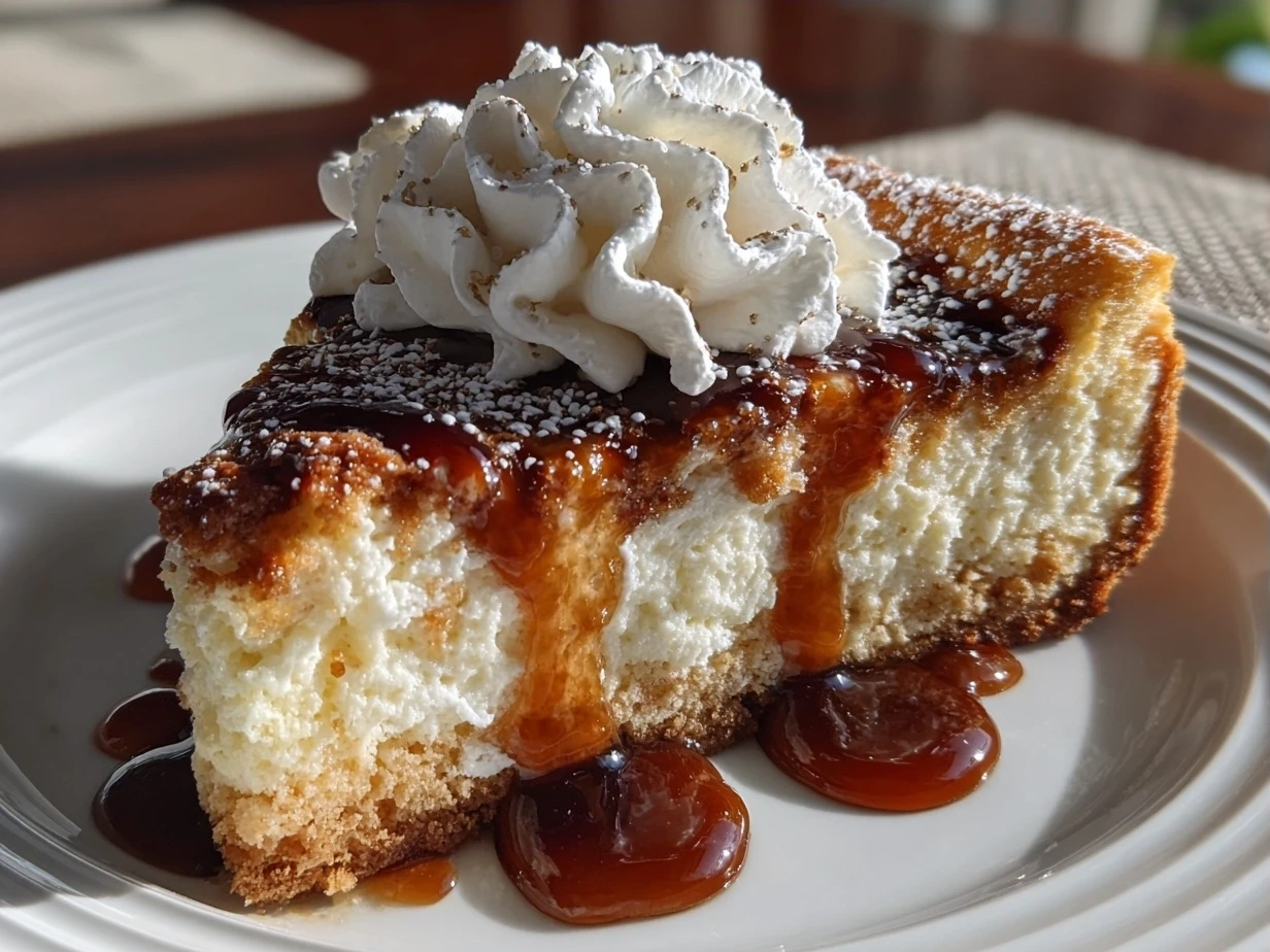 Served Sugar Cookie Cheesecake ready to enjoy