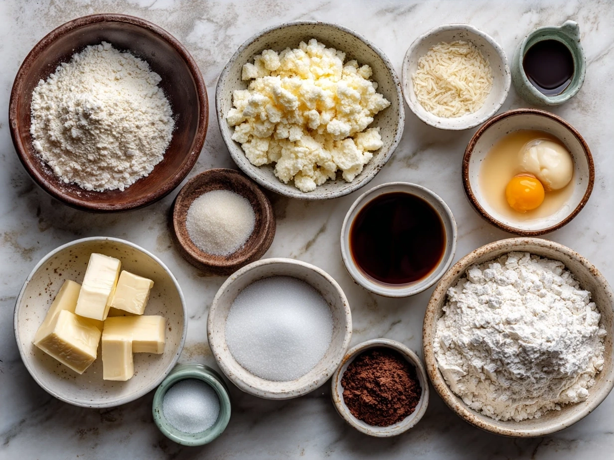 Ingredients for Sugar Cookie Cheesecake