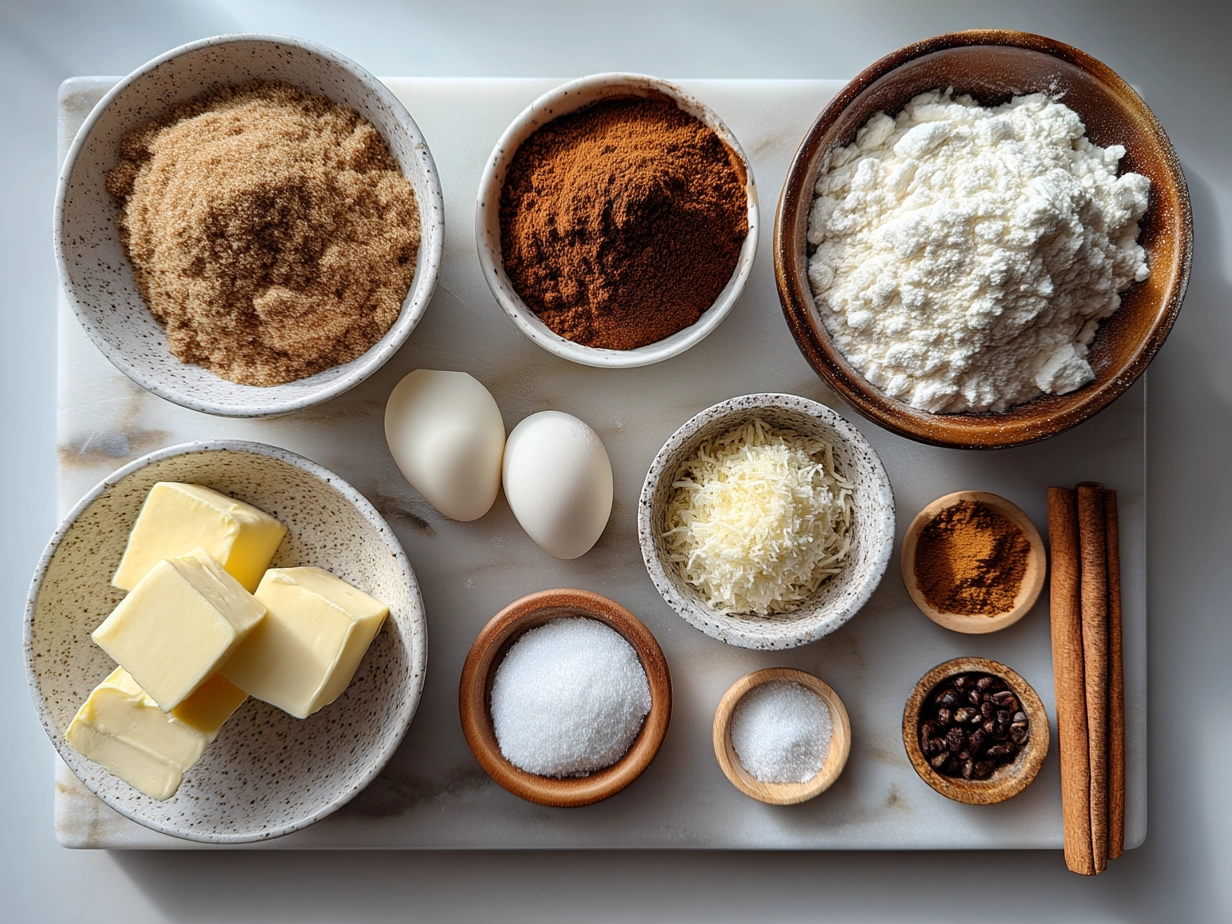 Ingredients for Air Fryer Churro Bites